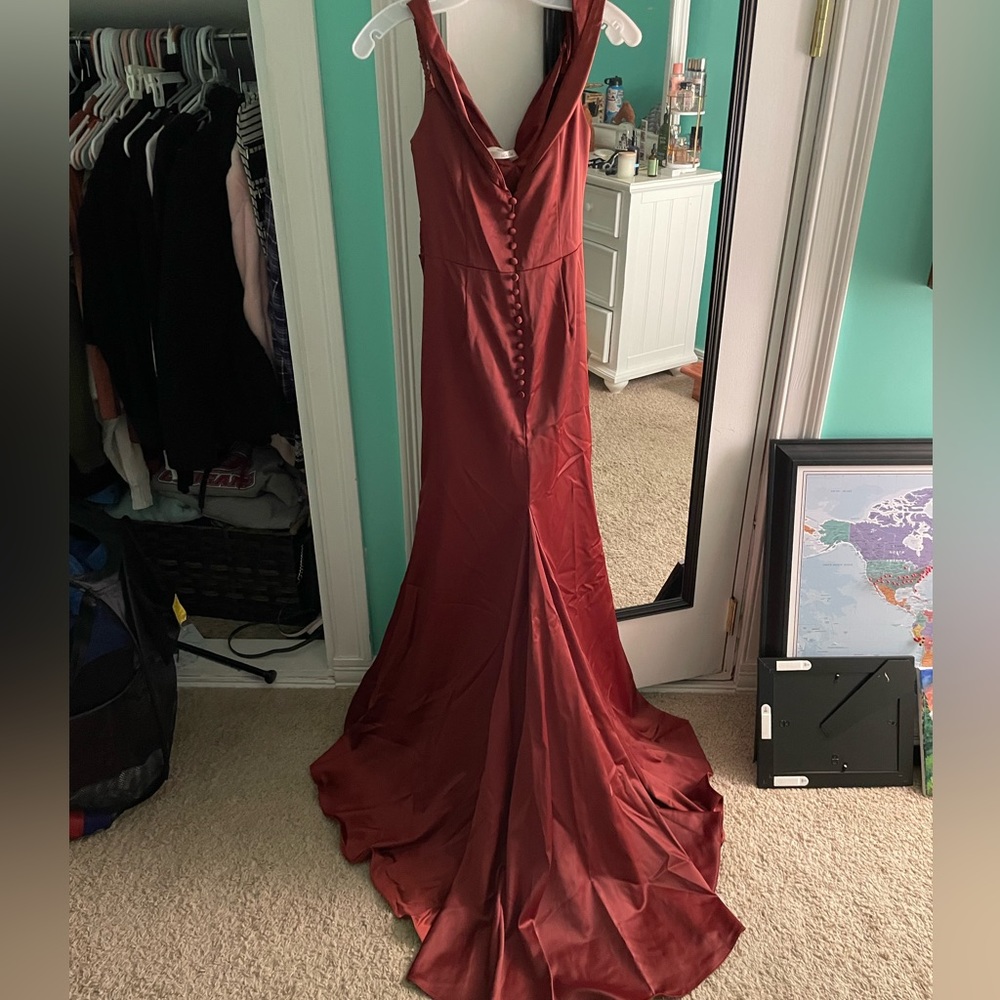 Signature Galina off the shoulder dress. Never worn, no alterations!
